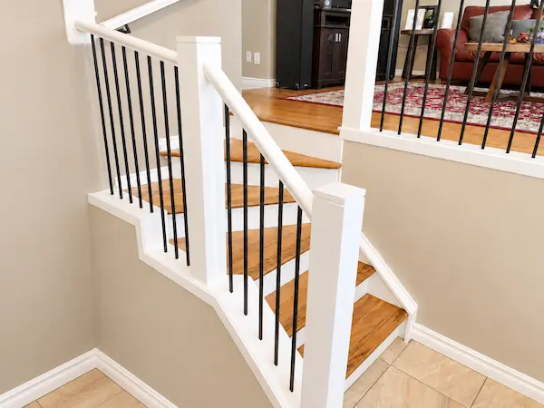 Cabinetry and Railings Painting in Cochrane Alberta